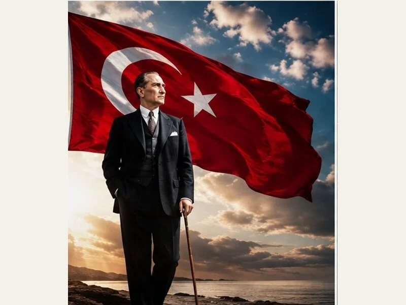 Atatürk bayrağı — model 5 Atatürk bayrağı — model 5