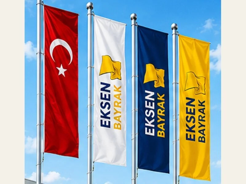 Direk bayrakları baskı görünümü
